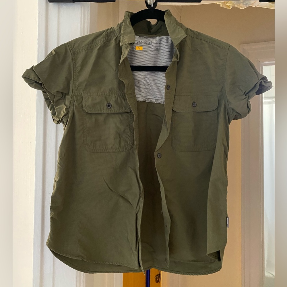 Eddie Bauer Performance Travel Workwear / Chore Shirt - Women’s S